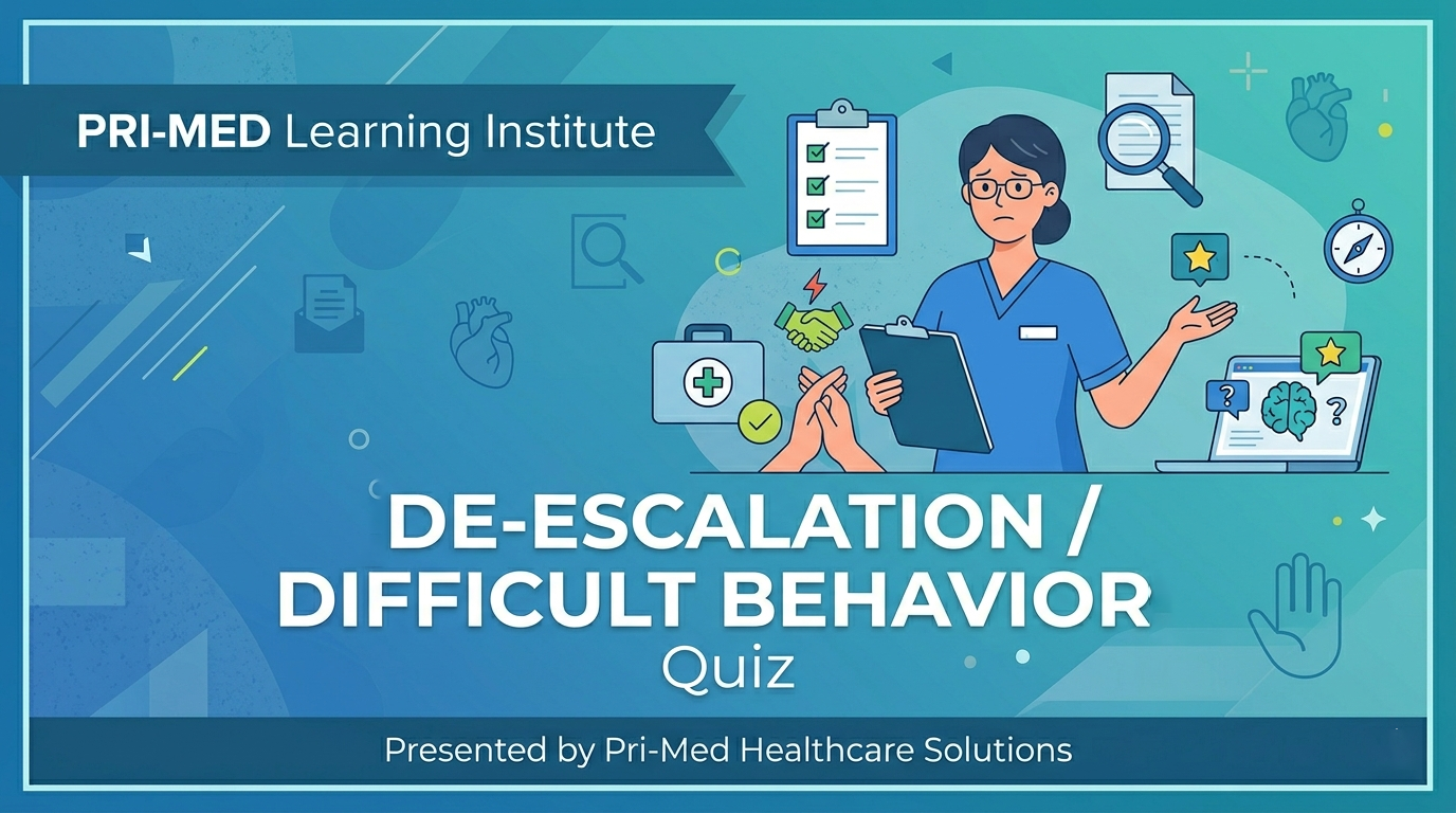 De-escalation / Difficult Behavior